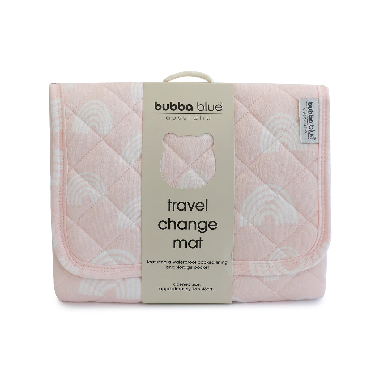 Nordic Travel Change Mat - Rose Plus FREE Jungle Face Washers - Bubba Blue Australia
