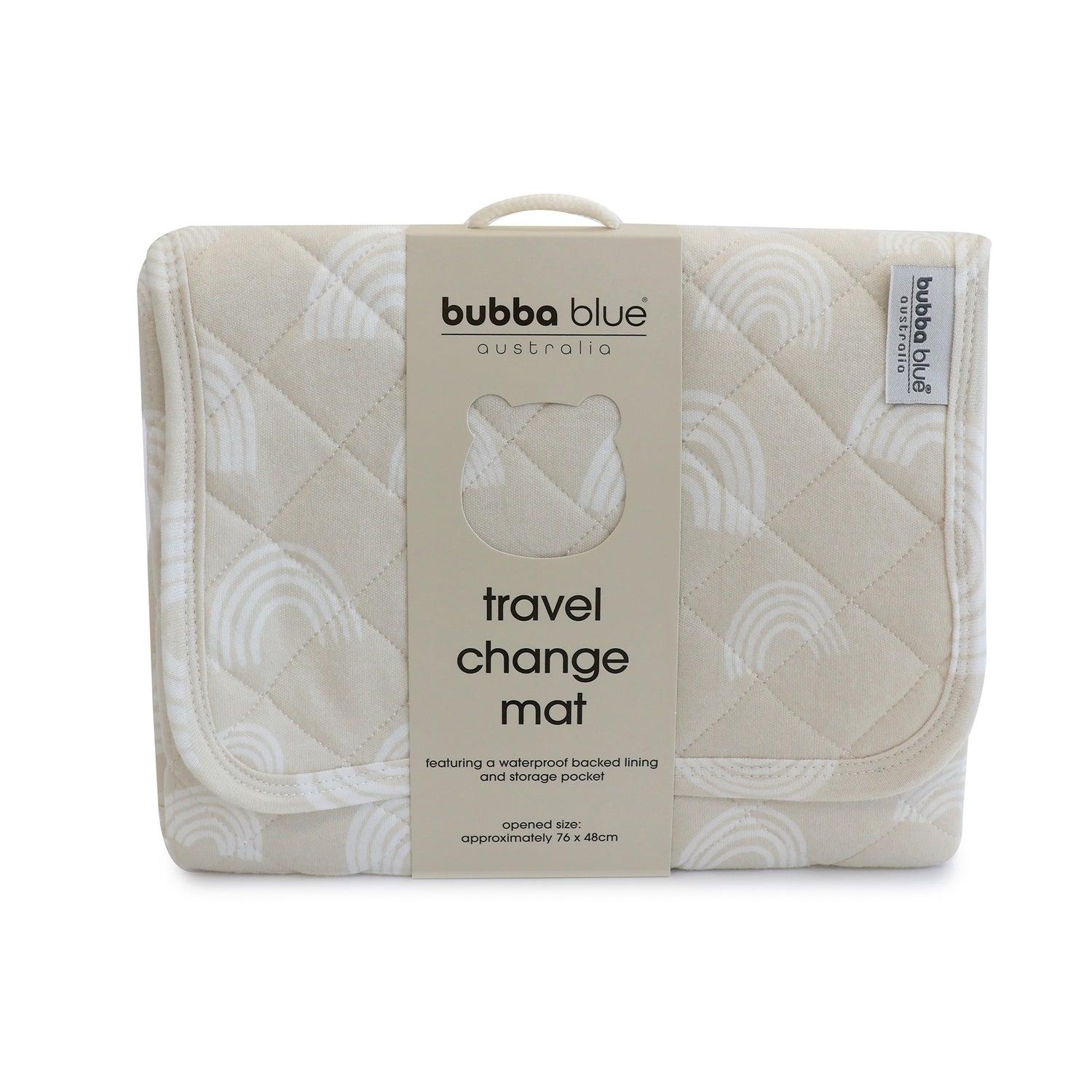 Nordic Travel Change Mat - Sand - Bubba Blue Australia