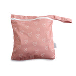 2x Nordic Wet Bag Bundle - Berry Hearts & Sand Rainbow - Bubba Blue Australia