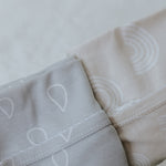 Nordic 2pk Jersey Wrap Grey/Sand - Bubba Blue Australia
