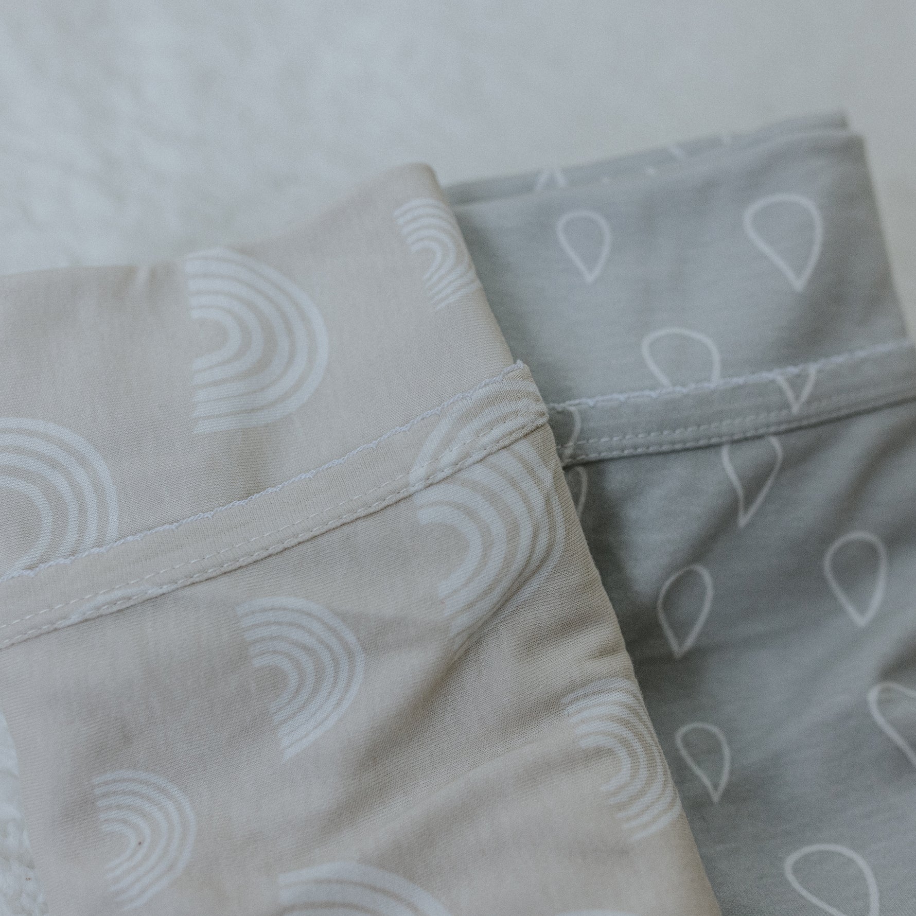 Nordic 2pk Jersey Wrap Grey/Sand - Bubba Blue Australia