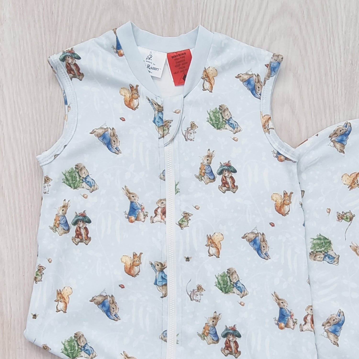 Peter Rabbit & Benjamin Bunny 0.7 TOG Sleep Bag - Bubba Blue Australia