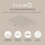 PLUM Hedgehog Silicone Drying Rack - Sand - Bubba Blue Australia