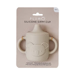 Plum Silicone Koala Sippy Cup - Sand - Bubba Blue Australia