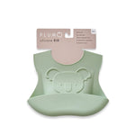 PLUM Silicone Koala Bib - Olive - Bubba Blue Australia