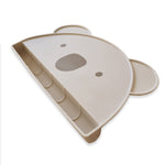 Plum Silicone Koala Placemat with Catcher - Sand - Bubba Blue Australia