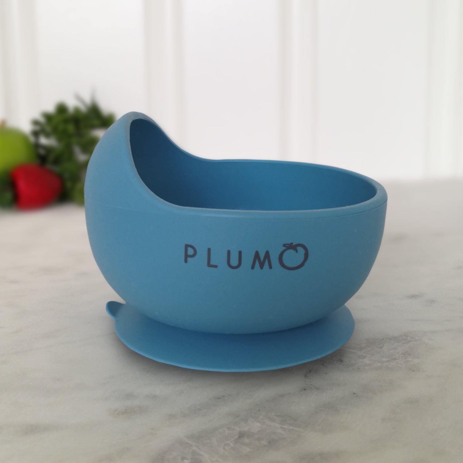 Plum Silicone Duck Egg Bowl - Teal - Bubba Blue Australia