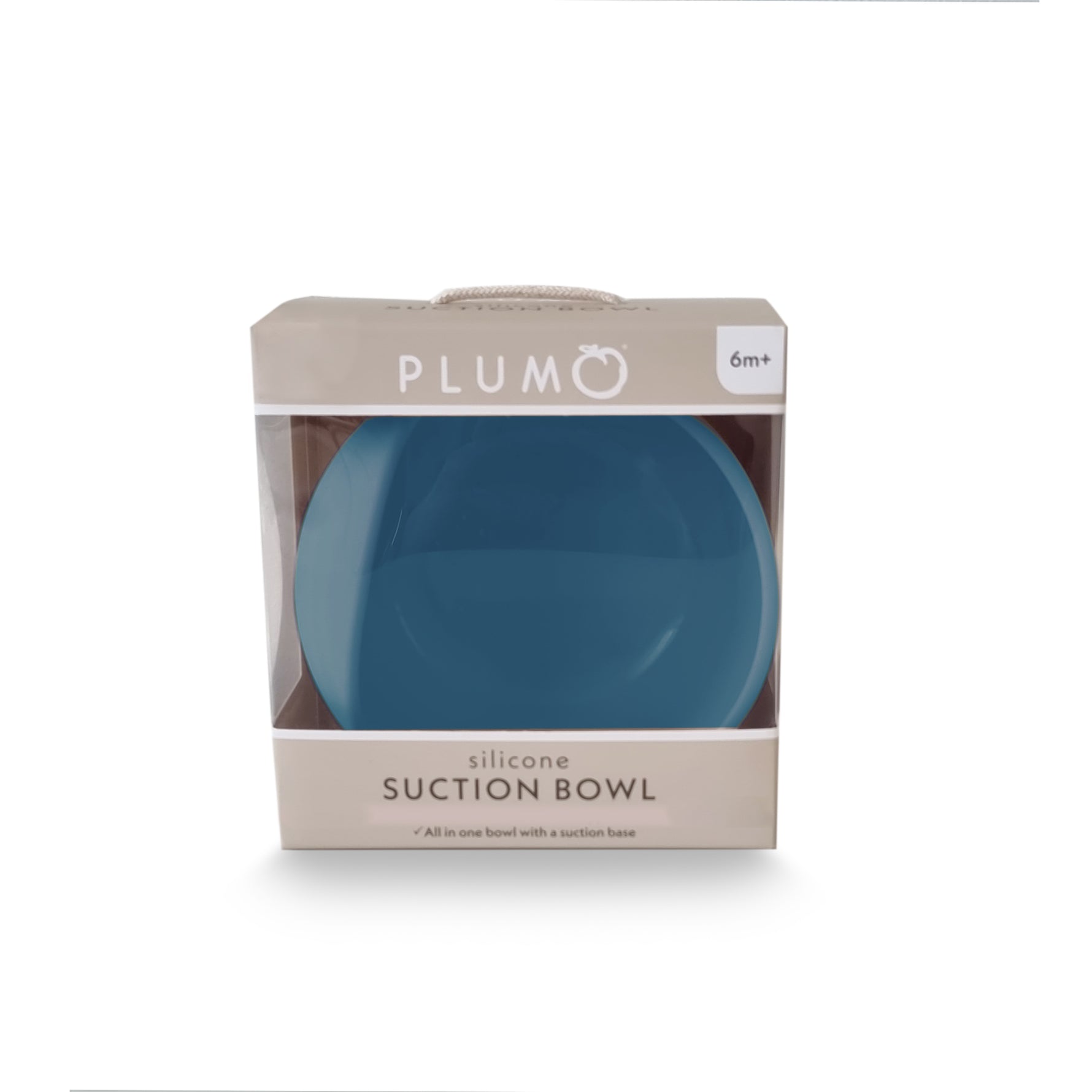 Plum Silicone Duck Egg Bowl - Teal - Bubba Blue Australia