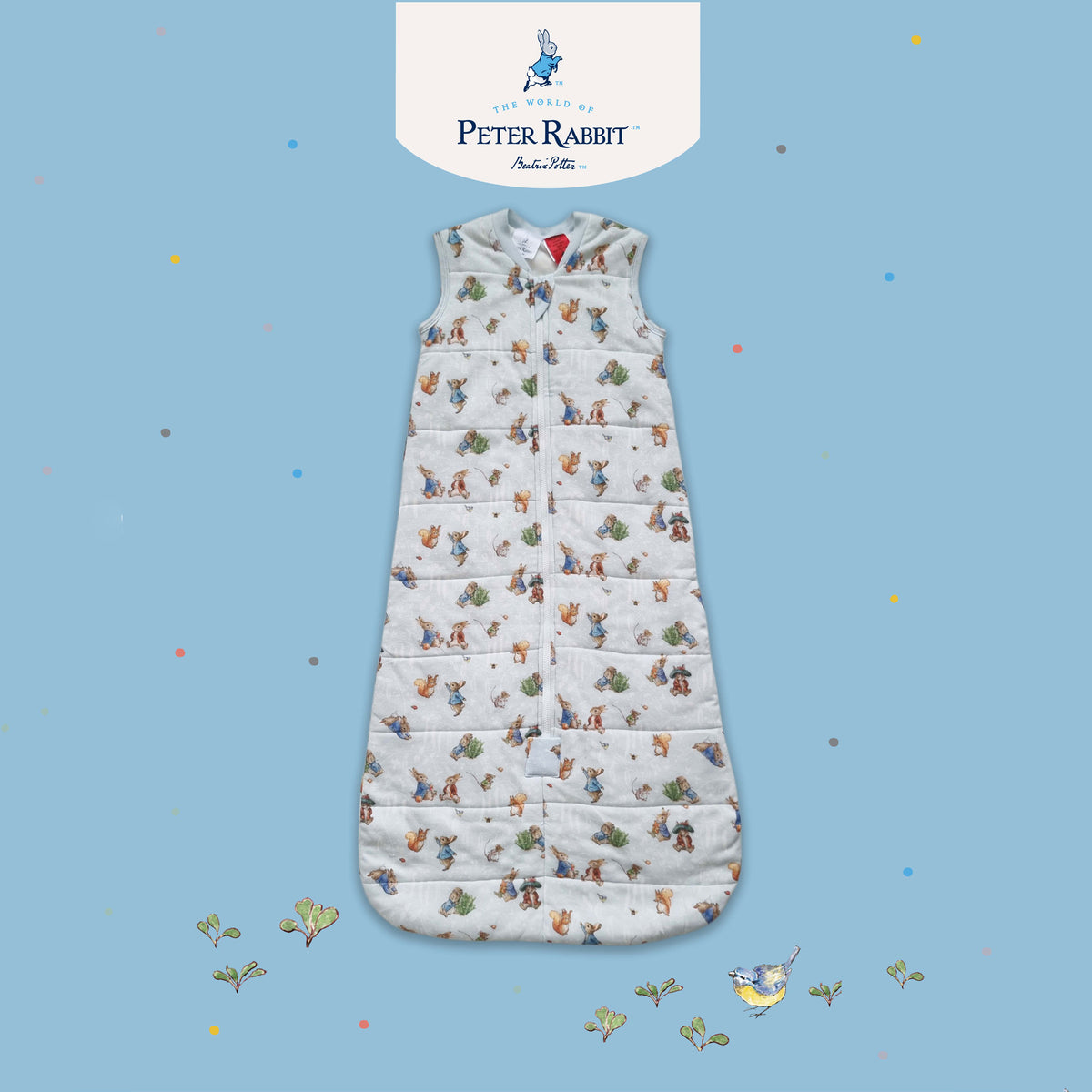 Peter Rabbit & Benjamin Bunny 2.5 TOG Sleep Bag - Bubba Blue Australia