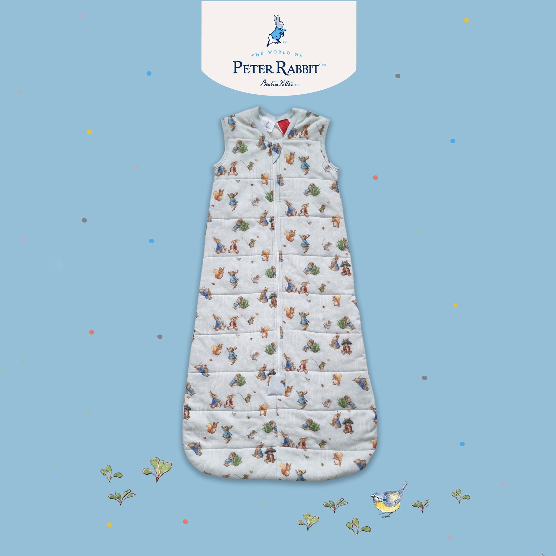 Peter Rabbit & Benjamin Bunny 2.5 TOG Sleep Bag - Bubba Blue Australia