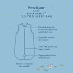 Peter Rabbit & Benjamin Bunny 2.5 TOG Sleep Bag - Bubba Blue Australia