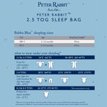 Peter Rabbit & Benjamin Bunny 2.5 TOG Sleep Bag - Bubba Blue Australia