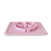 Plum Silicone Sippy Cup & Suction Plate Bundle - Pink