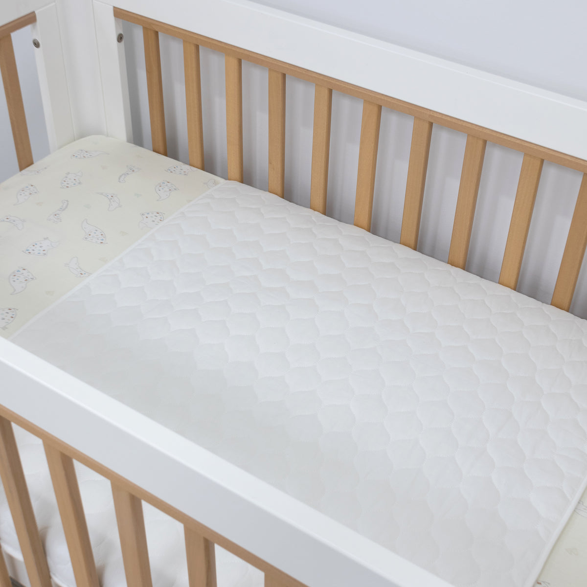 Breathe Easy® Waterproof Sheet Protector - Cot / Toddler Bed - Bubba Blue Australia