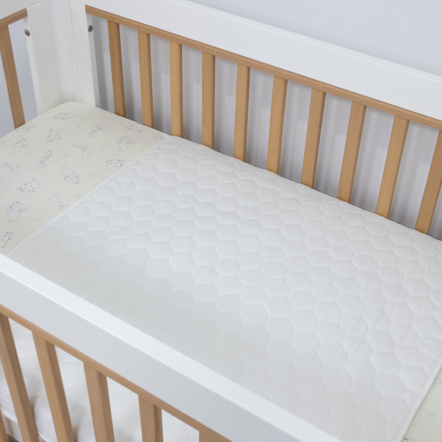 Breathe Easy® Waterproof Sheet Protector - Cot / Toddler Bed - Bubba Blue Australia