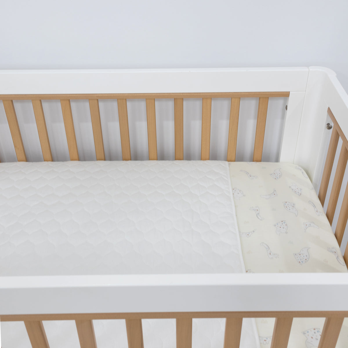 Breathe Easy® Waterproof Sheet Protector - Cot / Toddler Bed - Bubba Blue Australia