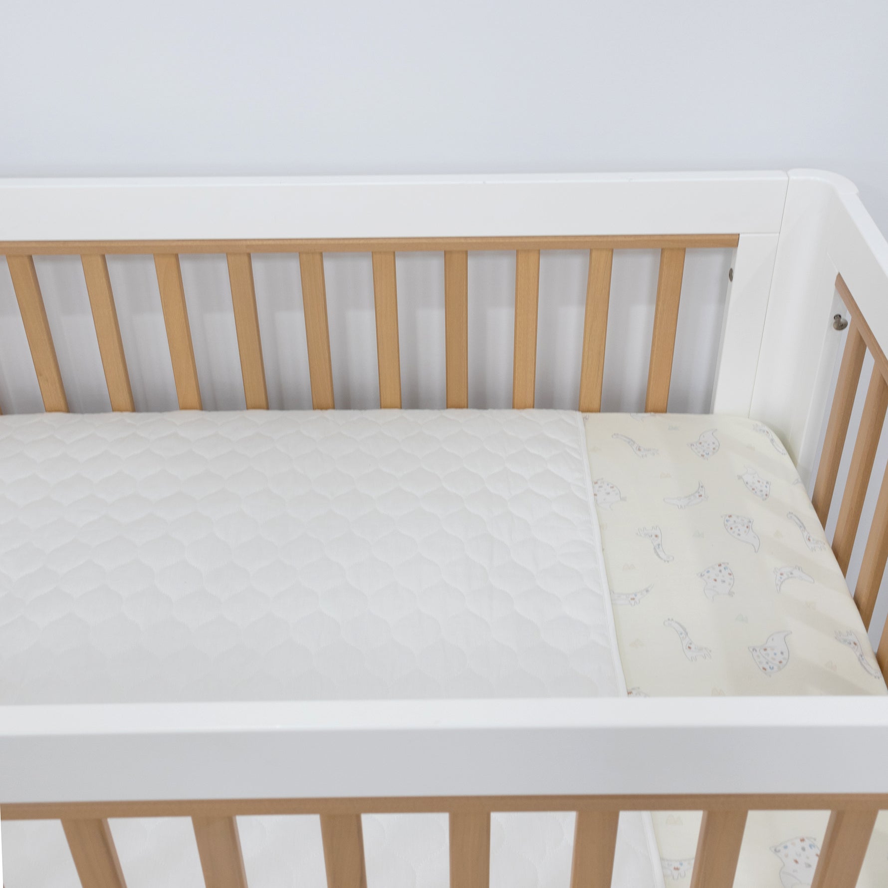 Breathe Easy® Waterproof Sheet Protector - Cot / Toddler Bed - Bubba Blue Australia