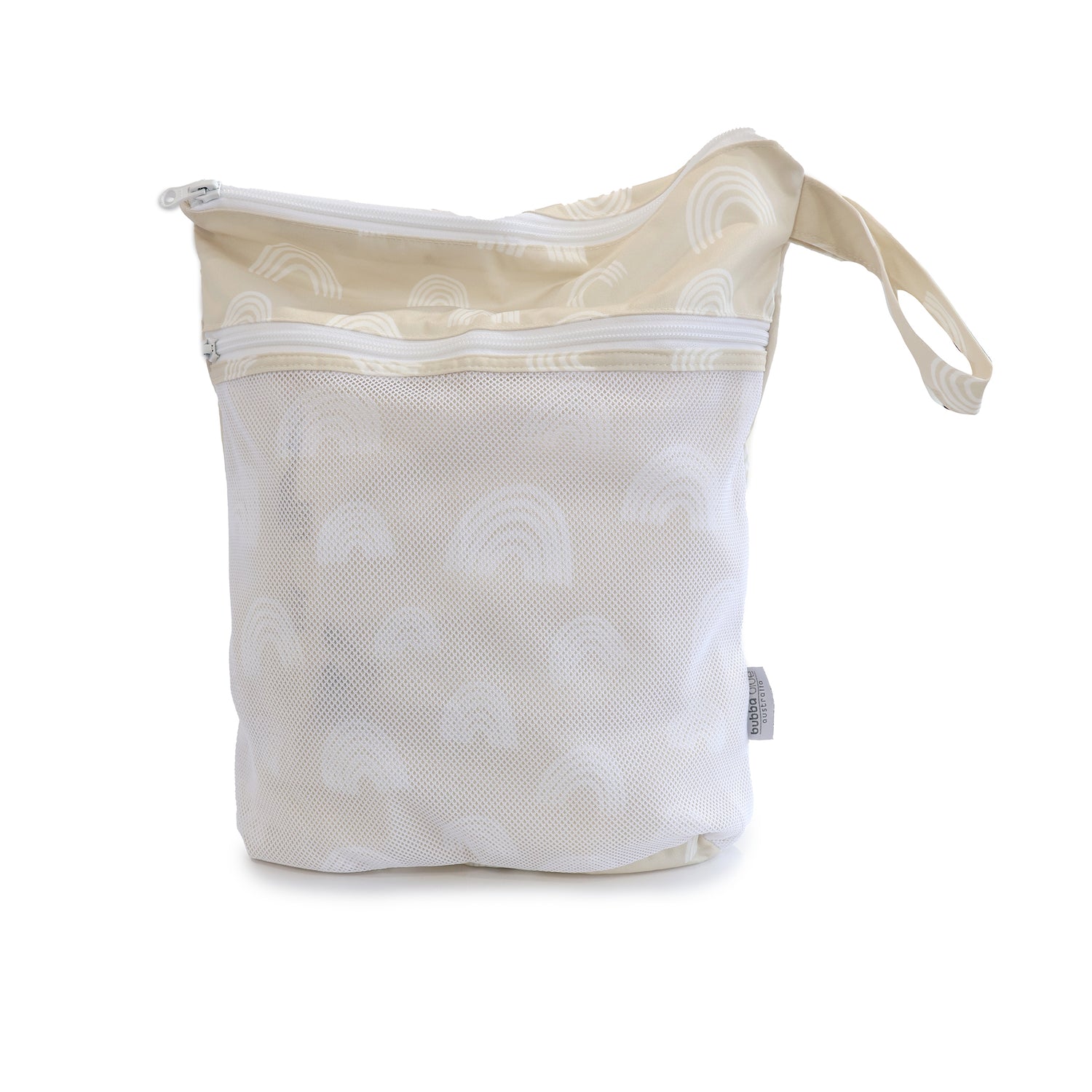Nordic 2pk Wet/Dry Bags Bundle Sand Rainbow - 25x28cm & 30x35cm - Bubba Blue Australia