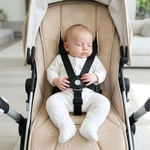 Nordic AIR+ Reversible Pram Liner - Sand/Nutmeg - Bubba Blue Australia