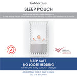 Nordic 2.5 TOG Sleep Pouch Standard Cot - Sand - Bubba Blue Australia