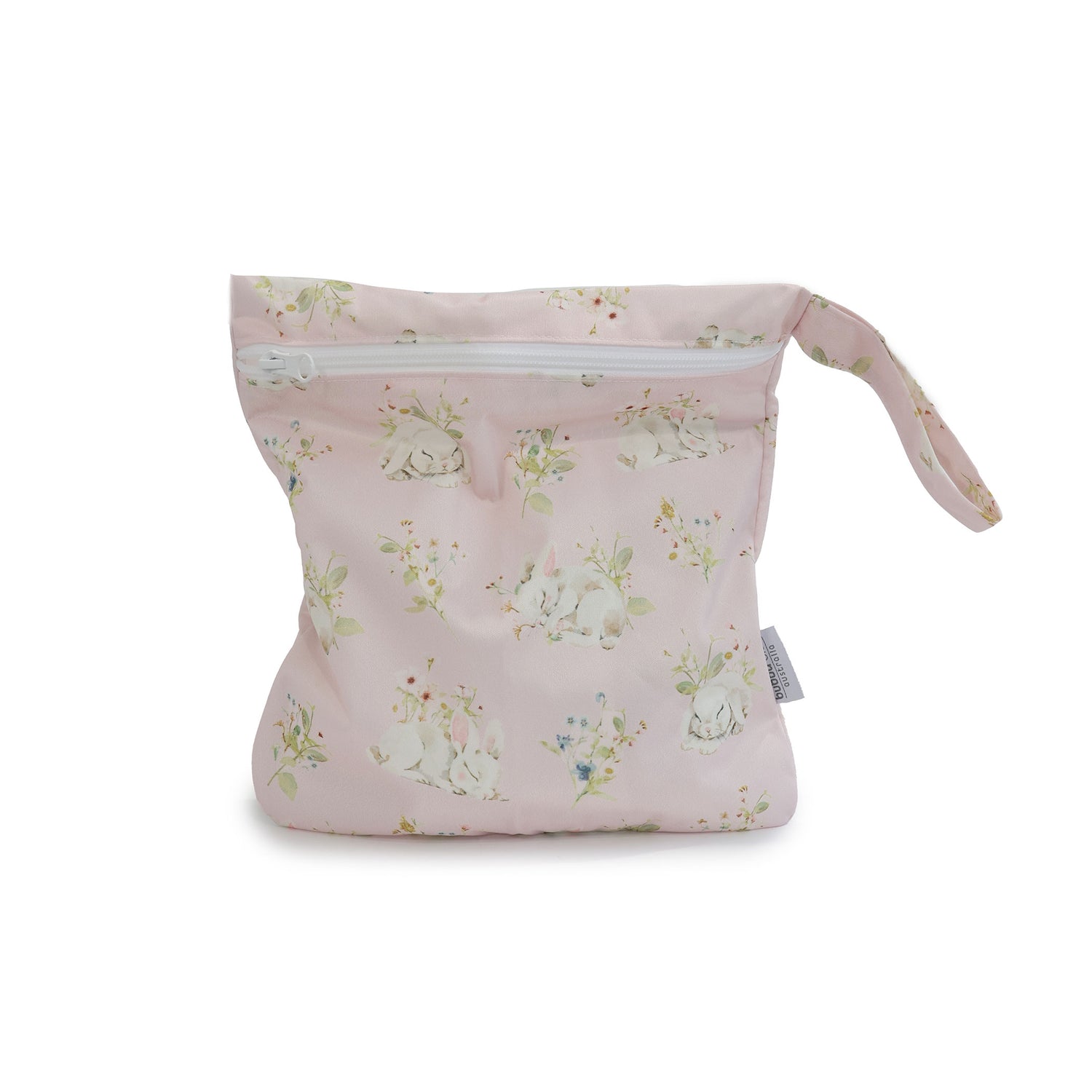 Sleeping Bunny 2pk Wet/Dry Bags Bundle - 25x28cm & 30x35cm - Bubba Blue Australia