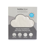 Standard Cot Waterproof Quilted Mattress Protector - Bubba Blue Australia