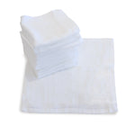 Bamboo White 10pk Wash Cloths - Bubba Blue Australia