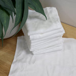 Bamboo White 10pk Wash Cloths - Bubba Blue Australia