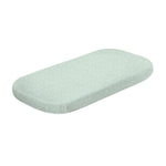 Nordic 2pk Jersey Co Sleeper/Bedside Sleeper Fitted Sheets Avocado/Forest - Bubba Blue Australia