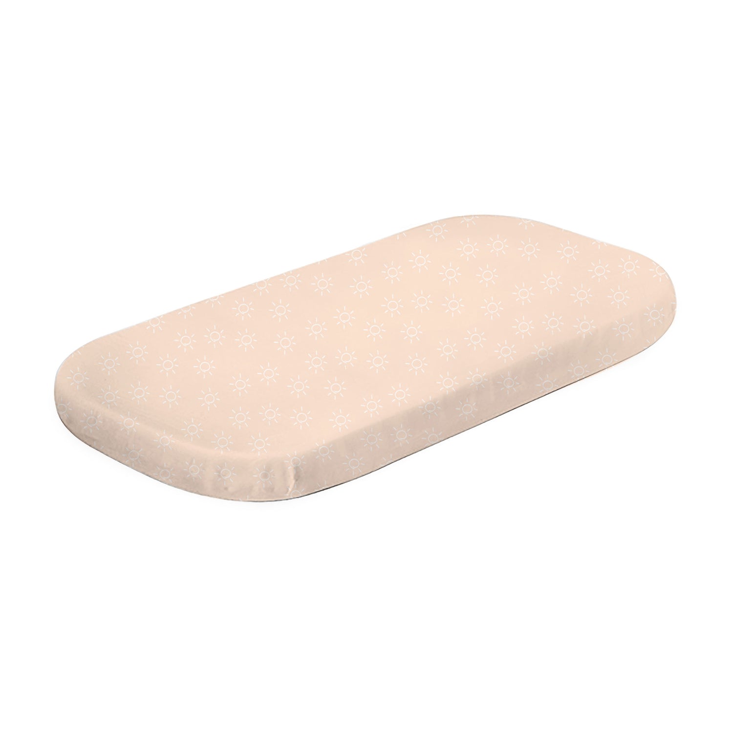 Nordic 2pk Jersey Co Sleeper/Bedside Sleeper Fitted Sheets Peach/Lilac - Bubba Blue Australia