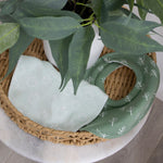 Nordic 2pk Dribble Bibs Avocado/Forest - Bubba Blue Australia