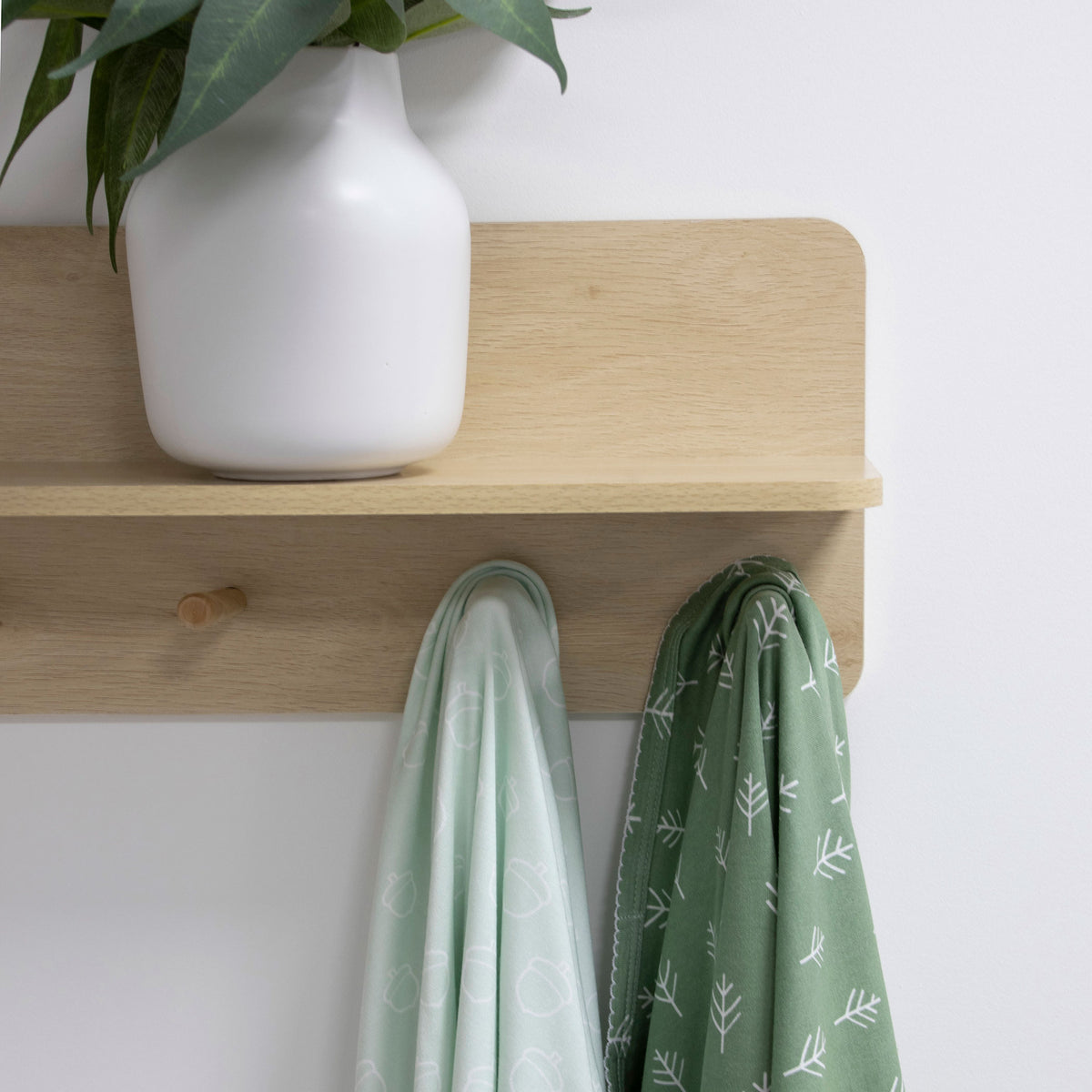 Nordic 2pk Jersey Wrap Avocado/Forest - Bubba Blue Australia