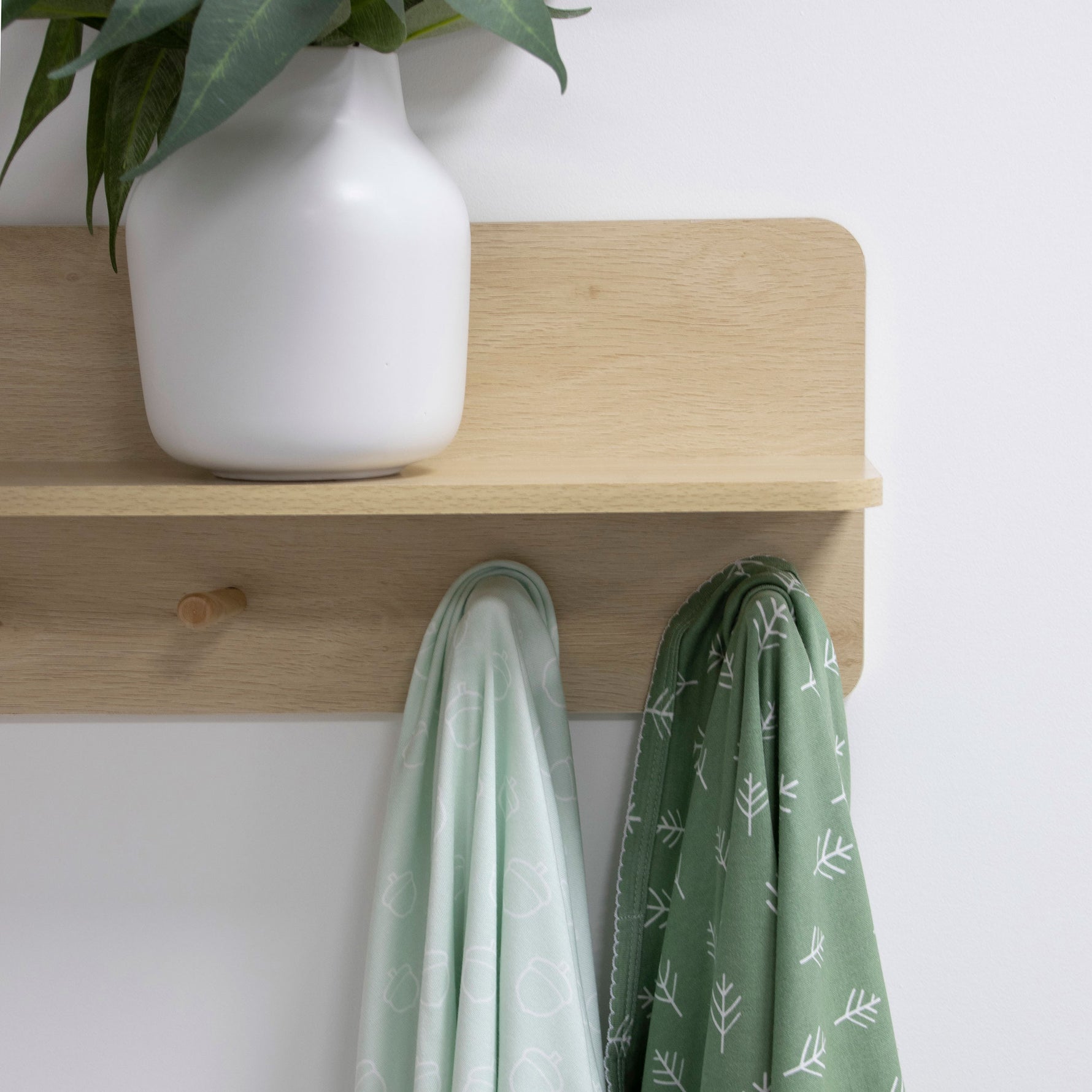Nordic 2pk Jersey Wrap Avocado/Forest - Bubba Blue Australia