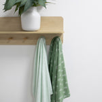 Nordic 2pk Jersey Wrap Avocado/Forest - Bubba Blue Australia