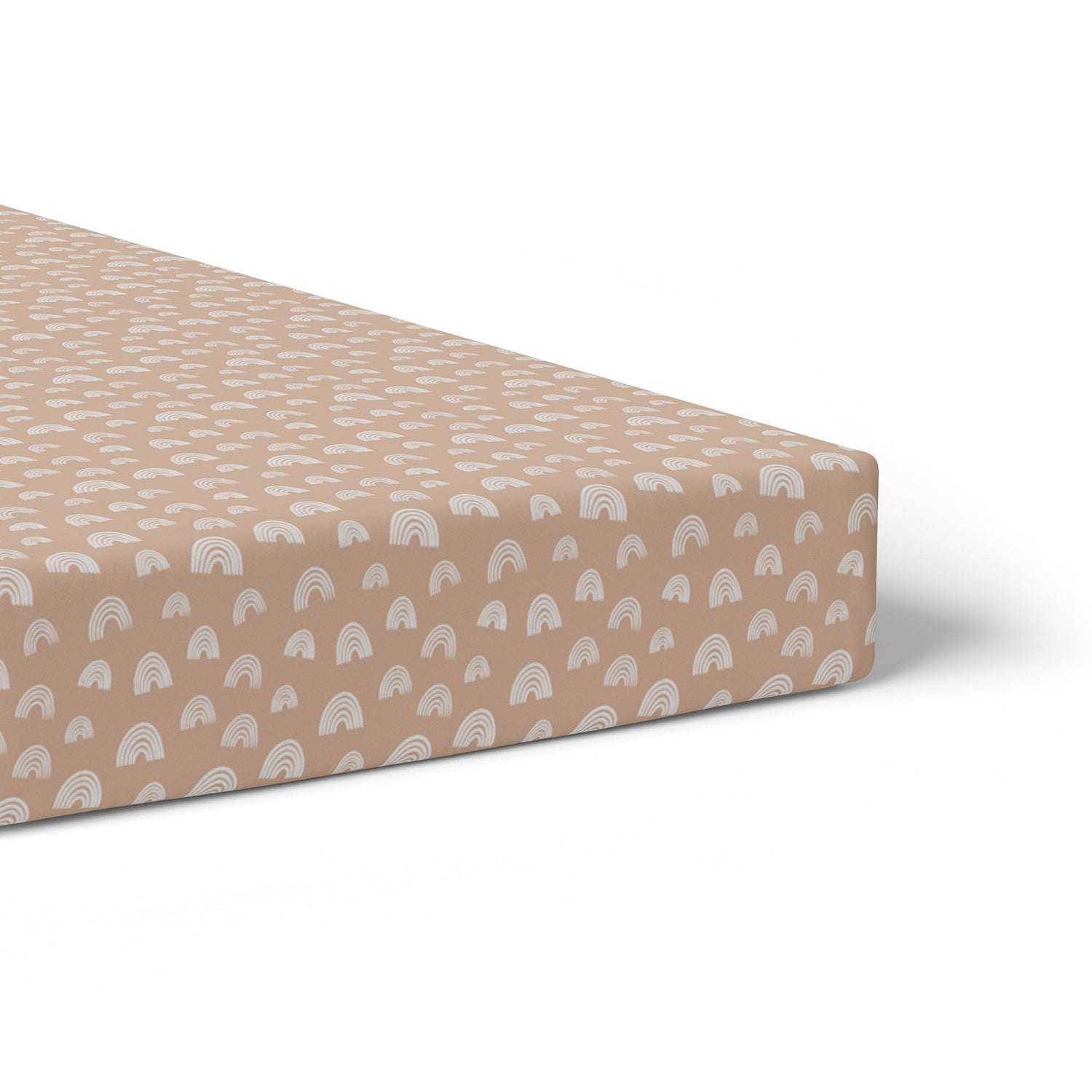 Nordic 2pk Jersey Cot Fitted Sheets Vanilla/Latte - Bubba Blue Australia