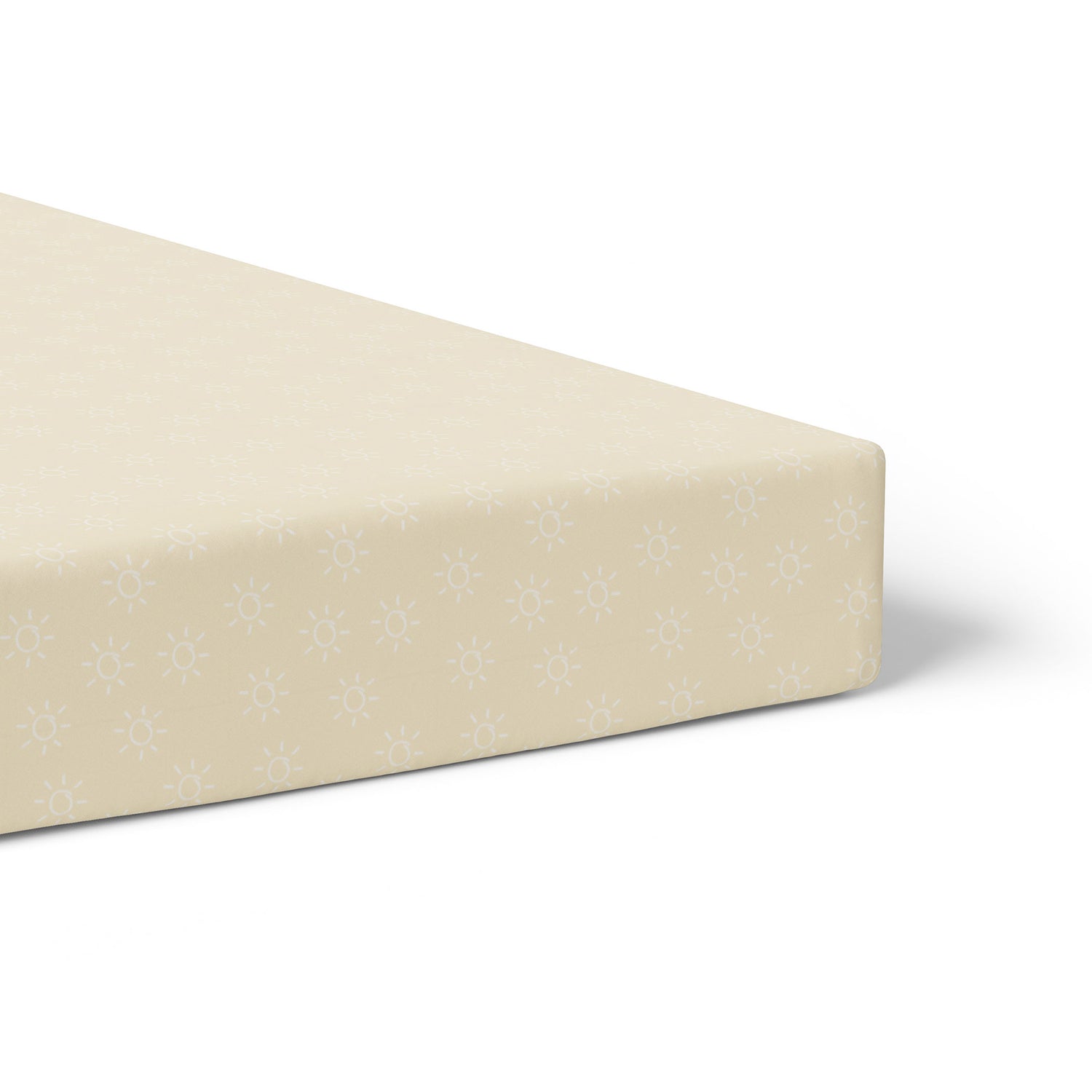 Nordic 2pk Jersey Cot Fitted Sheets Vanilla/Latte - Bubba Blue Australia