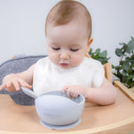 Nordic 2pk Dribble Bibs Grey/Sand - Bubba Blue Australia