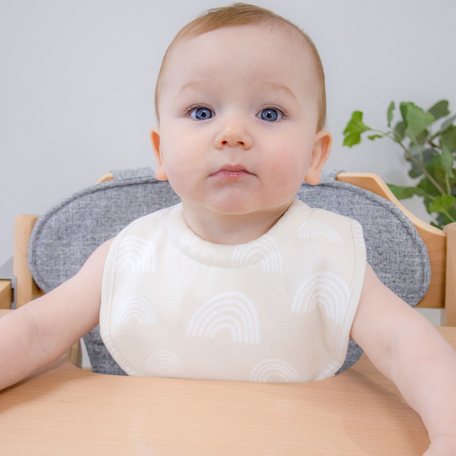 Nordic 2pk Dribble Bibs Grey/Sand - Bubba Blue Australia
