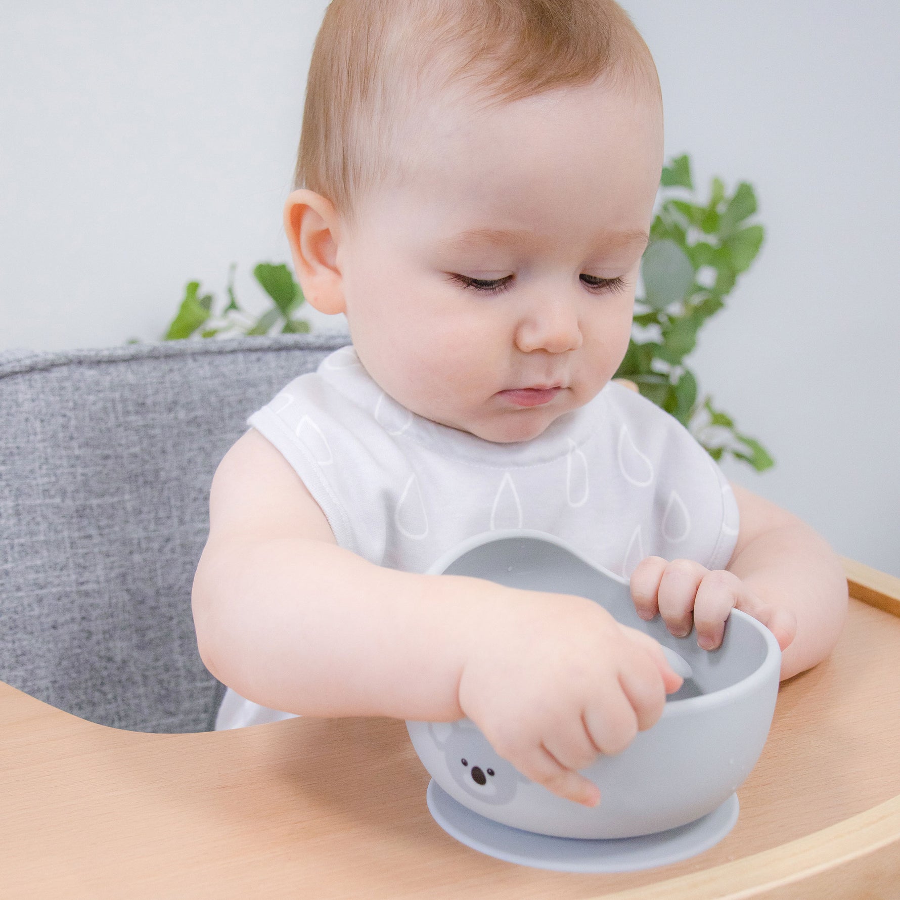 Nordic 2pk Dribble Bibs Grey/Sand - Bubba Blue Australia