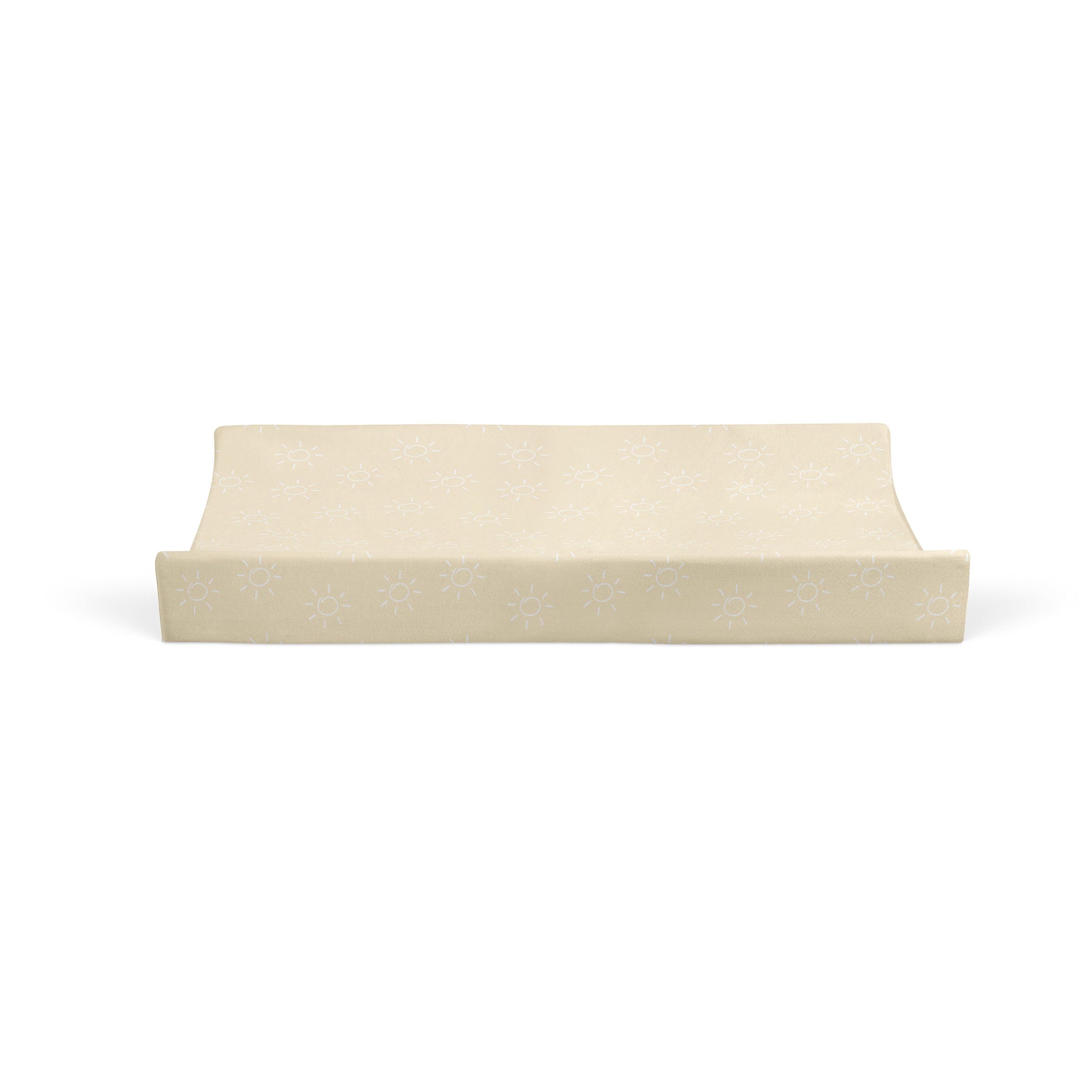 Nordic 2pk Waterproof Change Pad Covers Vanilla/Latte - Bubba Blue Australia