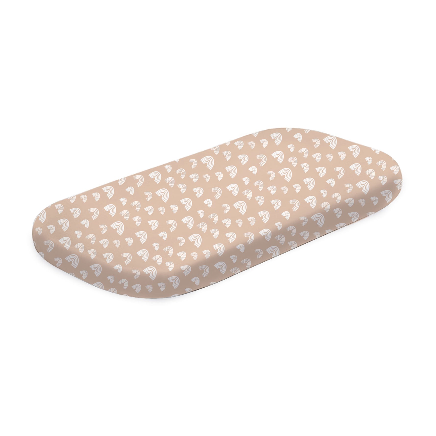 Nordic 2pk Jersey Co Sleeper/Bedside Sleeper Fitted Sheets Vanilla/Latte - Bubba Blue Australia