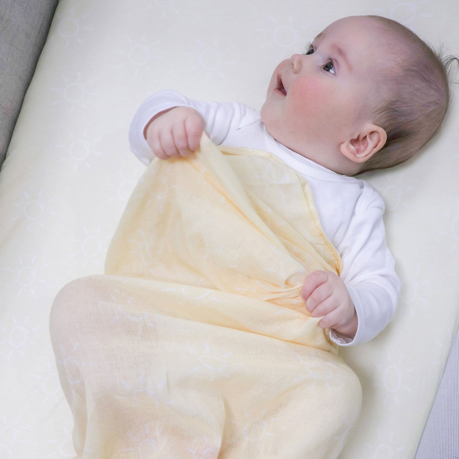Nordic 3pk Muslin Wraps Vanilla/Latte - Bubba Blue Australia