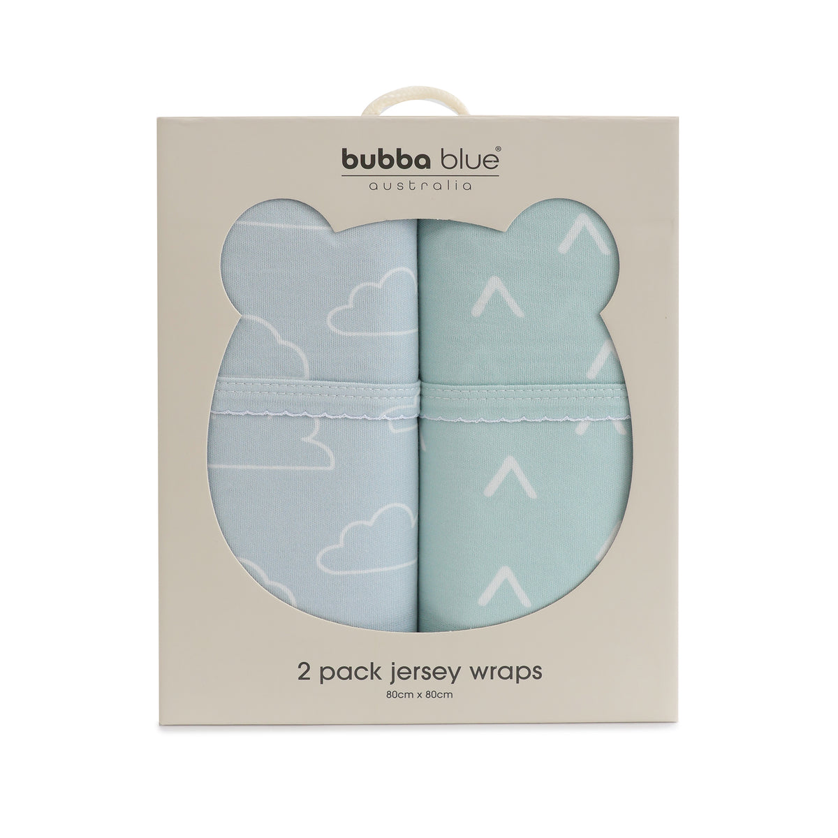 Nordic 2pk Jersey Wrap Dusty Sky/Mint - Bubba Blue Australia