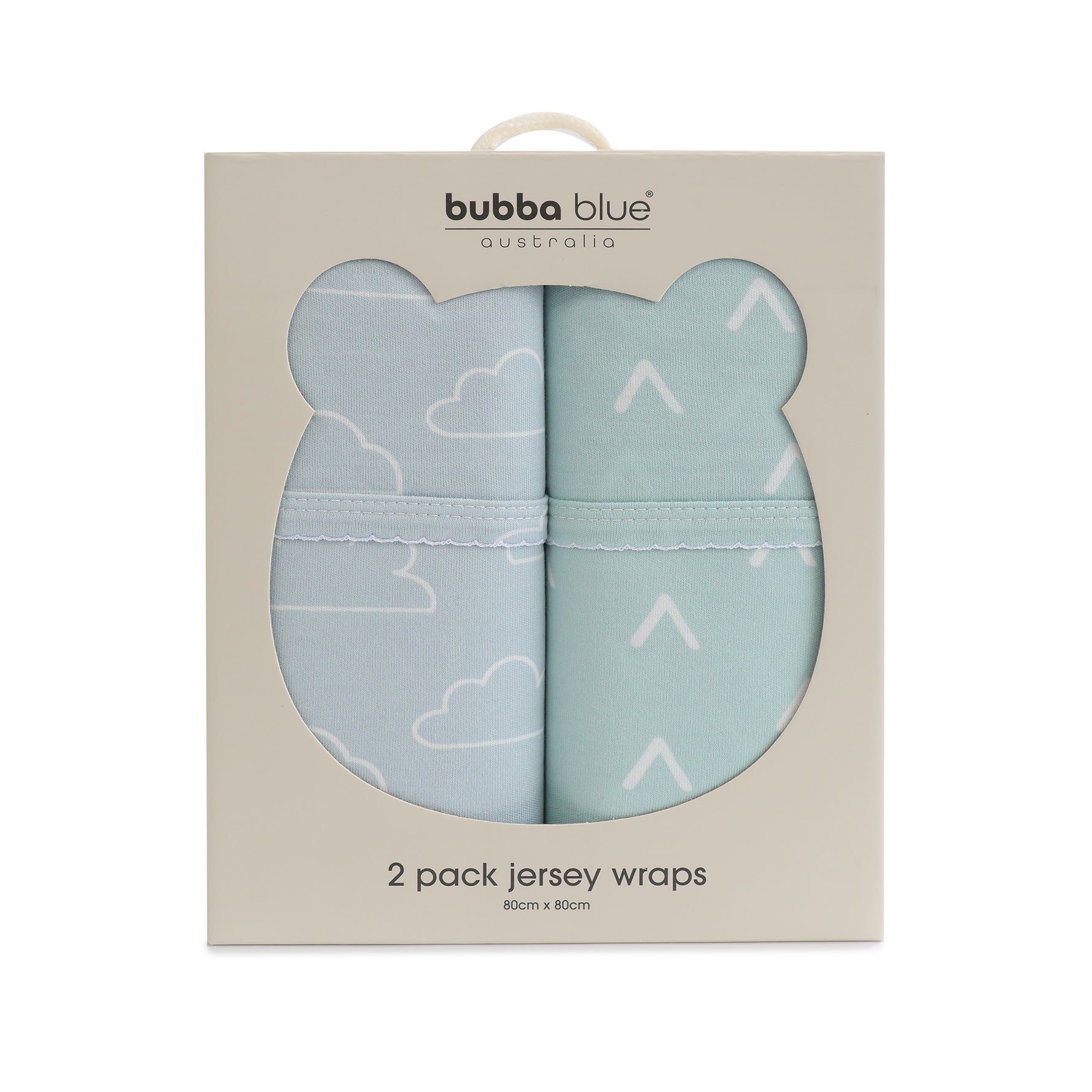 Nordic 2pk Jersey Wrap Dusty Sky/Mint - Bubba Blue Australia