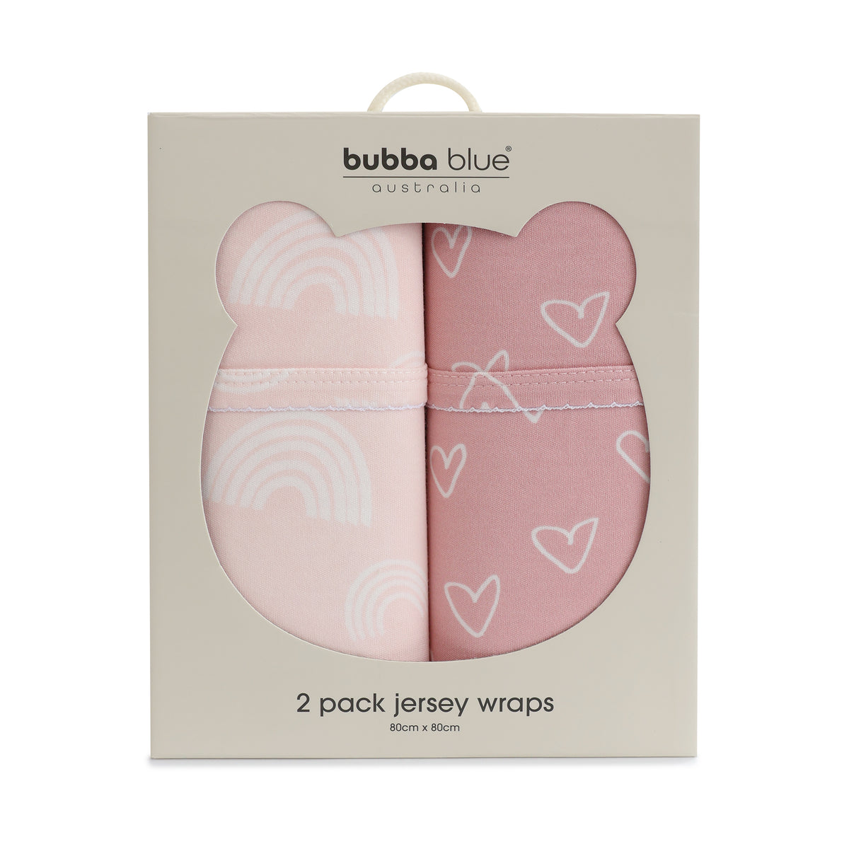 Nordic 2pk Jersey Wrap Dusty Berry/Rose - Bubba Blue Australia