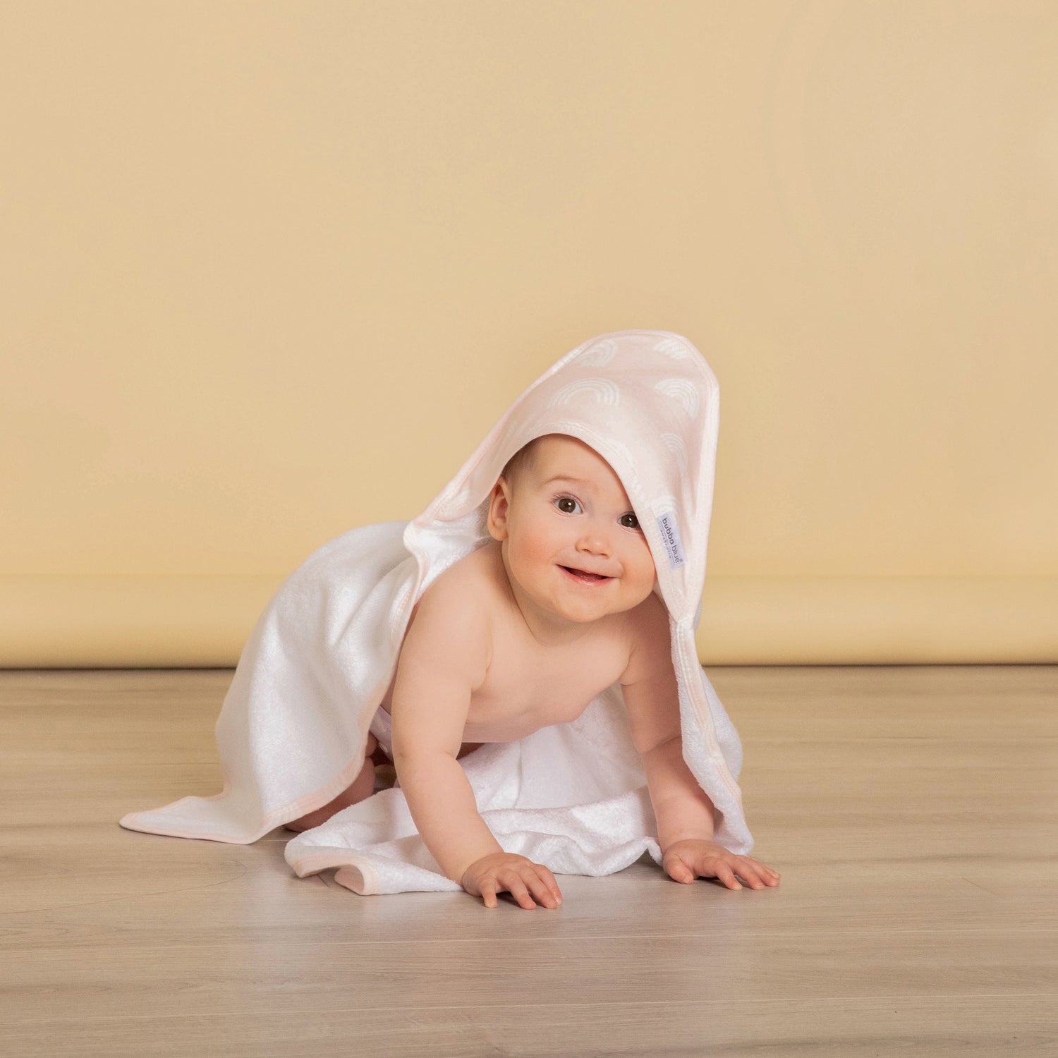 Nordic 2pk Hooded Towel Dusty Berry/Rose - Bubba Blue Australia
