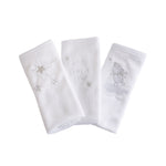 Wish Upon A Star 3pk Face Washers - Bubba Blue Australia