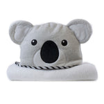 Aussie Animals 'Koala' Novelty Hooded Bath Towel - Bubba Blue Australia