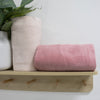 Nordic 2pk Bath Towel Dusty Berry/Rose