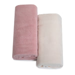Nordic 2pk Bath Towel Dusty Berry/Rose - Bubba Blue Australia